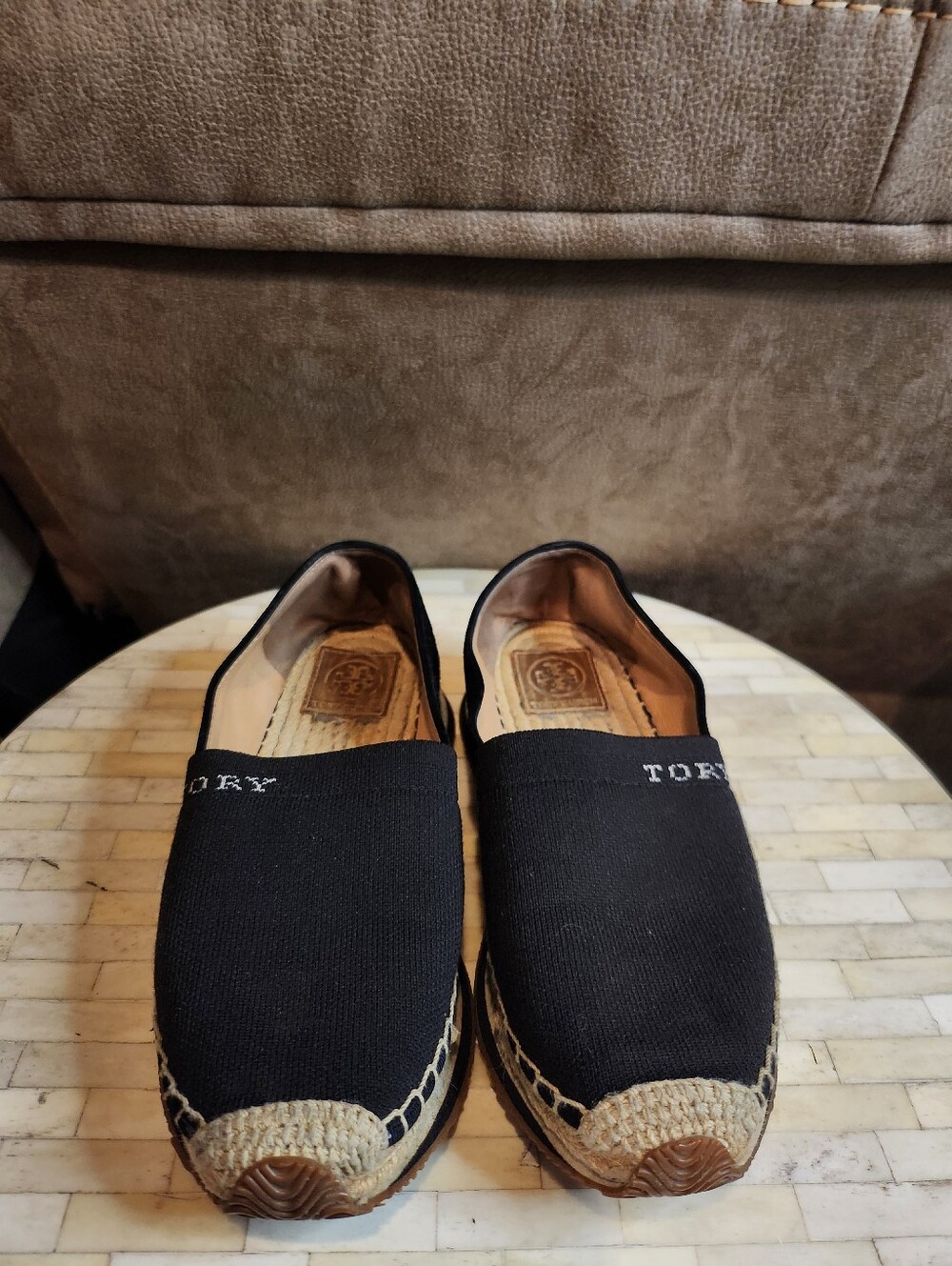 TORY BURCH DAISY SLIP-ON SNEAKERS size 8 - Picture 3 of 8